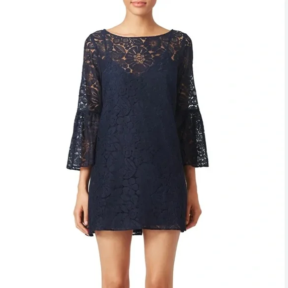 Elizabeth and James | Dresses | Elizabeth James Navy Blue Glorietta Lace Bell Sleeve Slip Dress Size Xs Small | Poshmark Elizabeth and James | Dresses | Elizabeth James Navy Blue Glorietta Lace Bell Sleeve Slip Dress Size Xs Small | Poshmark